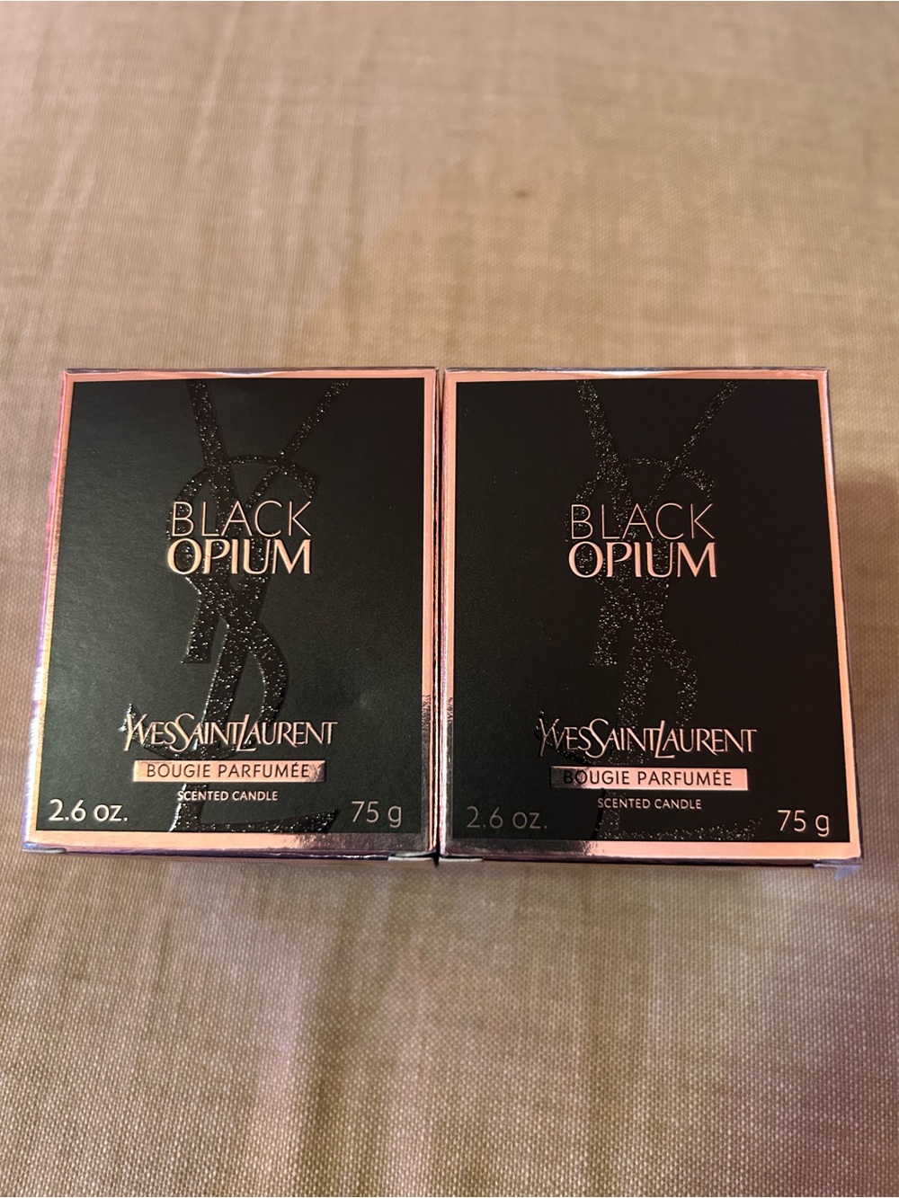 Yves Saint Laurent Black Opium Candle Duo